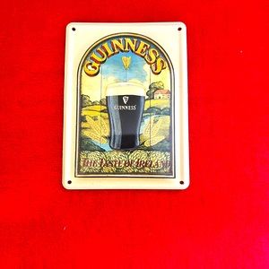 Guinness The Taste Of Ireland Collectible Tin Card Magnet